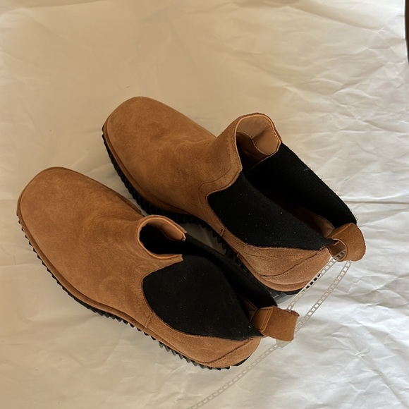 Gianni Bini Ryker Suede Lug Sole Platform Booties. - Picture 2 of 7